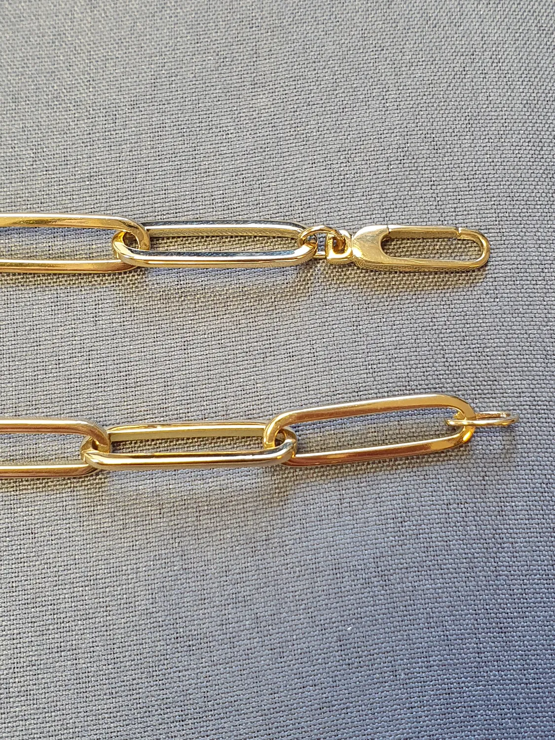 Fantasi armband ihåligt 7,1gr 20cm 18K