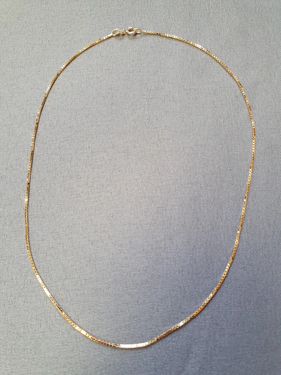 Venezia kedja 38cm 3,4gr 18K