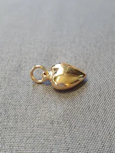 Hjärta 10mm massiv 18K 181665H