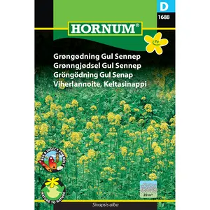 Gröngödning Gul Senap