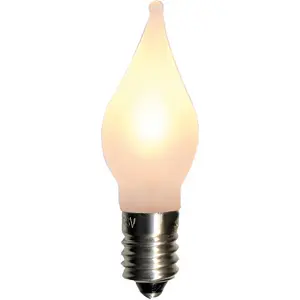 LED-lampa E10 0,2W, frostad 3-pack