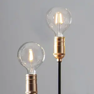 LED-lampa E14 klarglas glob 8cm dimbar 1,5W