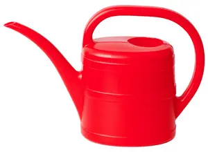Vattenkanna plast, 2 liter röd