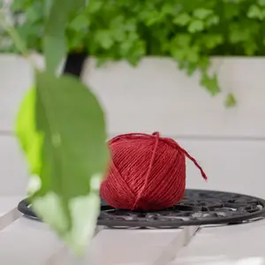 Snöre Jute 150m, Mörkröd