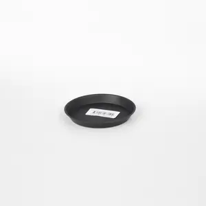Plastfat 12 cm, Svart