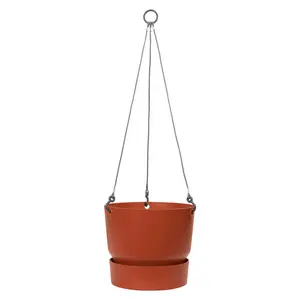 Ampel Greenville 24cm med fat, tegel