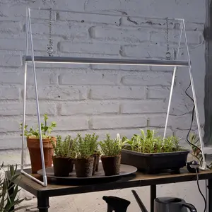 Växtbelysning, LED-ramp Duo 20W med stativ