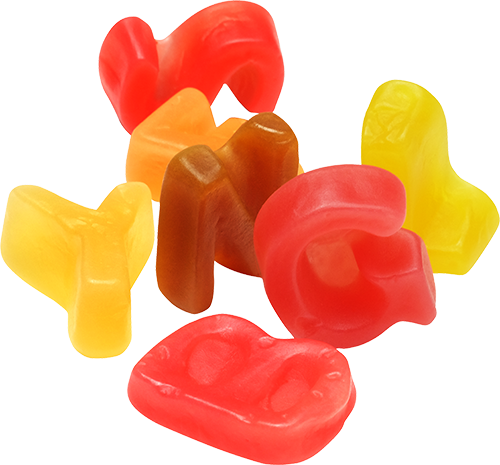 Fruity Letters 3 kg /