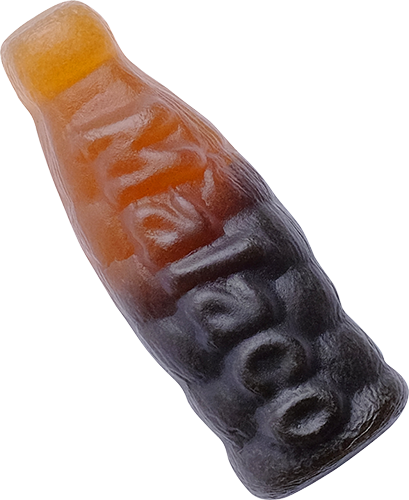 Malaco Mini Cola-Lakritsflaska 3kg /