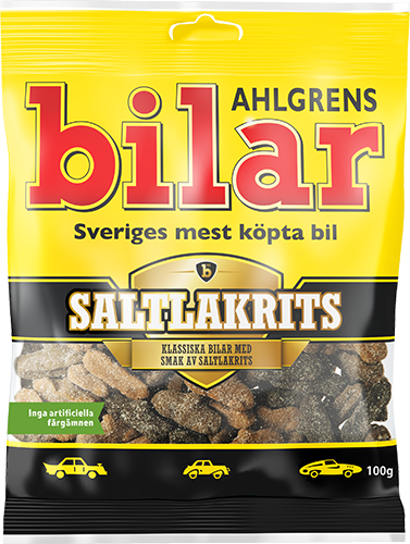 AHLGRENS SALTLAKRITS - 100 g