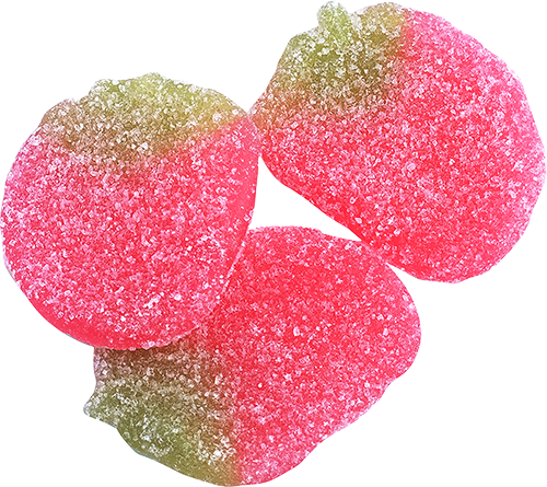 Malaco Sugar Strawberrys 3kg /