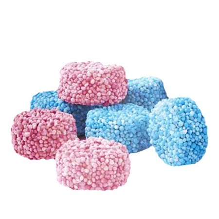 Jelly Buttons 2kg - Rosa & Blå knappar /