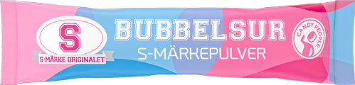 S-Märke pulver Bubbelsur /