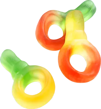 Haribo Nappar Frukt 3,5 kg /