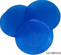 Blåa Smileys 2kg