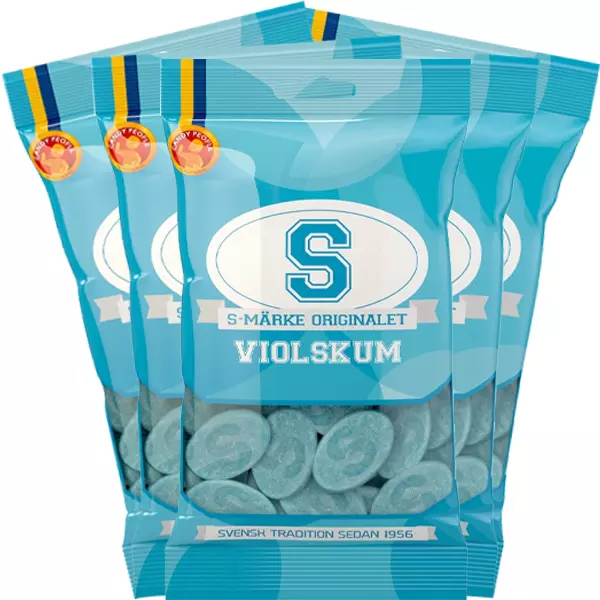 3st - S-Märke Violskum 70g