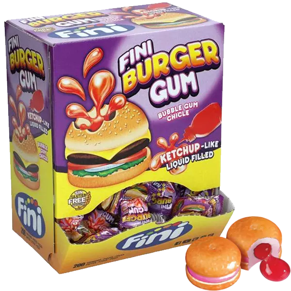 Fini Burger Gum 200st