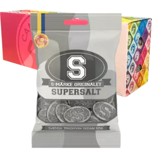 S-märke Salta 80g x 18st