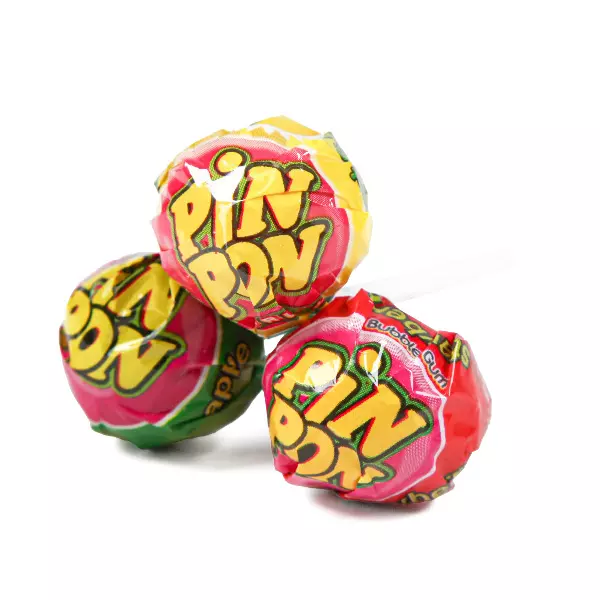 Pin Pon Lollipop Gum Sour Mix /
