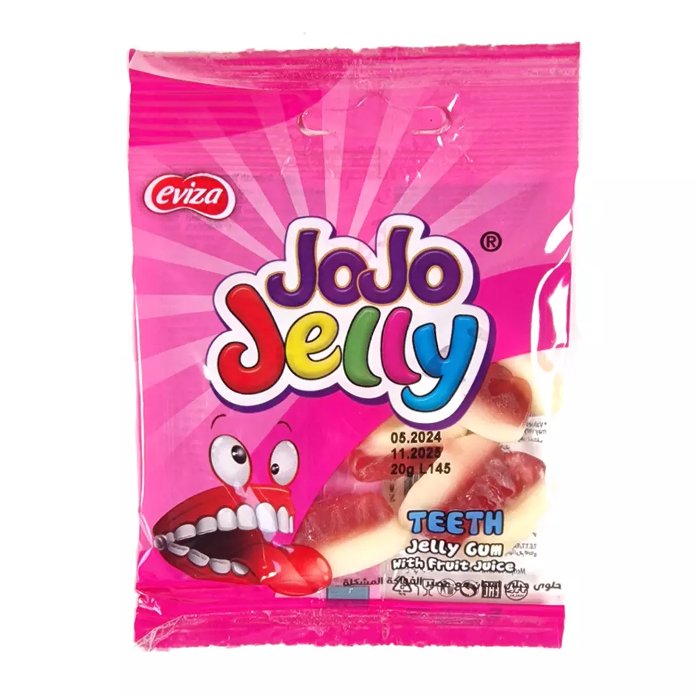 JoJo Jelly Teeth 20g x 170st /