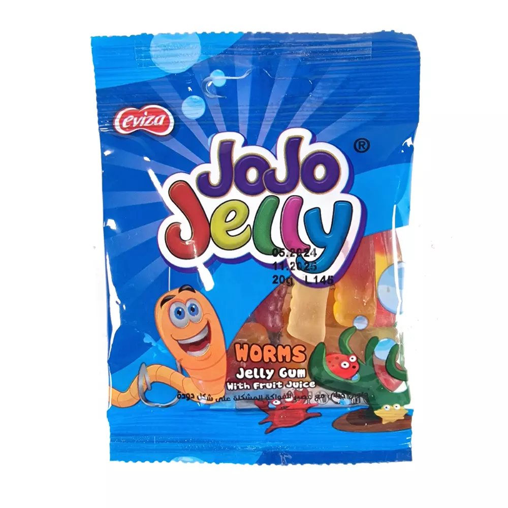 JoJo Jelly Worms 20g x 170st /