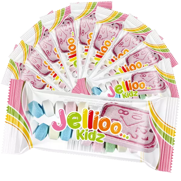 10st - Jellioo Godisarmband Klocka 15g