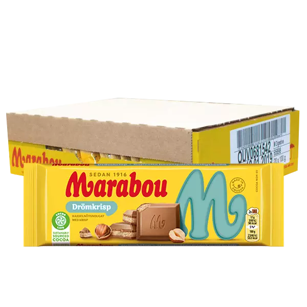 Marabou Drömkrisp 100g x 22st