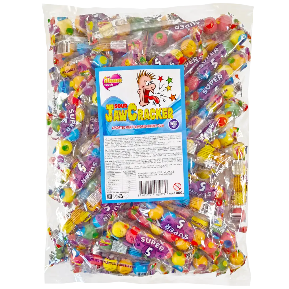 Jaw Cracker Assorted Fruit 1kg