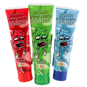 3st - Inferno Mega Sour Slime 120g