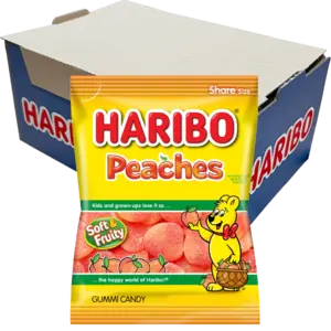 Haribo Persikor 80g x 24st