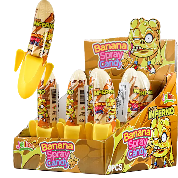 Jellioo Inferno Banana Spray 50ml x 9st