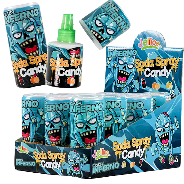 Jellioo Inferno Soda Spray 80ml x 12st