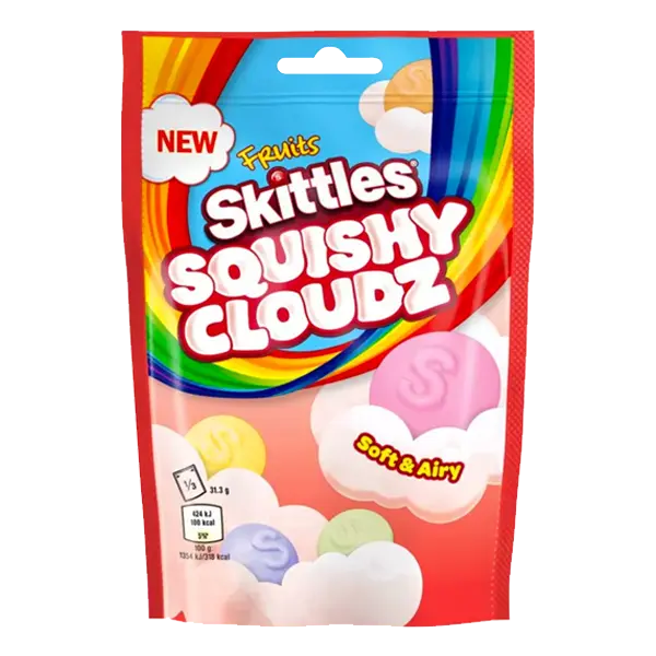 Skittles Fruit Squishy Clouds 94g