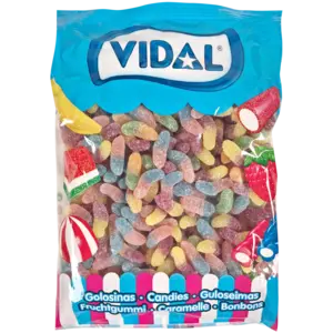 Vidal Sour Mini Worms 1kg