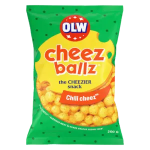 OLW Cheez Ballz Chili Cheez 200g