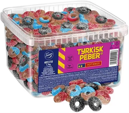 Tyrkisk Peber Hot Rings 1.7kg /