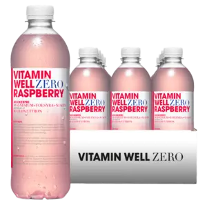 Vitamin Well Zero Raspberry 50cl x 12st