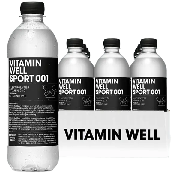 Vitamin Well Sport 001 50cl x 12st