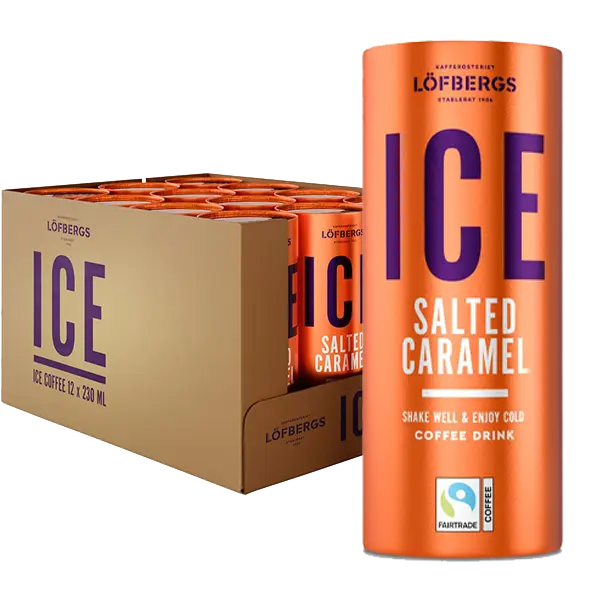 Löfbergs Ice Salted Caramel 230ml x 12st
