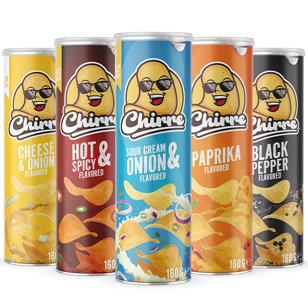 Chirre® Chips Mixat 5-pack