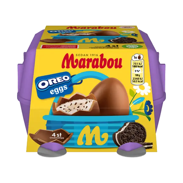 Marabou Oreo Eggs 128g