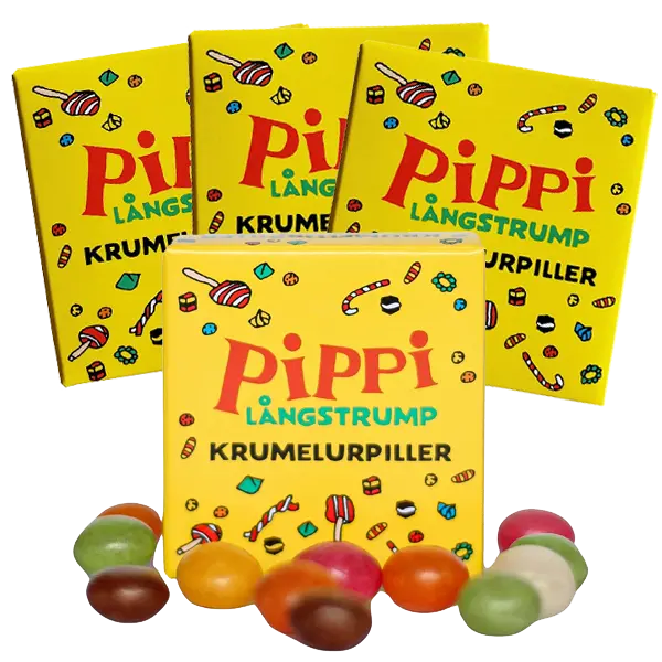 4st - Pippis Krumelurpiller 20g