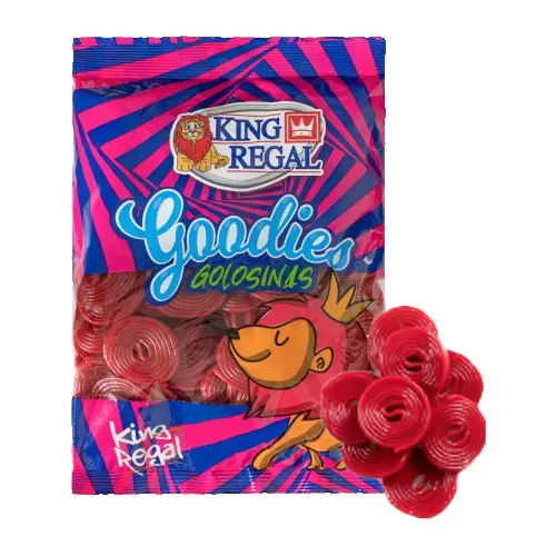King Regal Snurror Jordgubb 1kg /