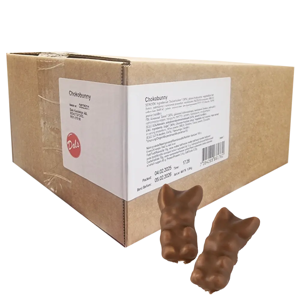 Påskharar Choklad 1,8kg