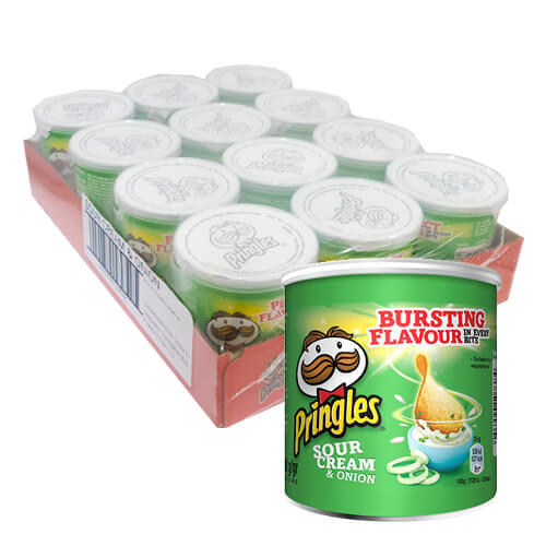 Pringles Sour Cream & Onion 12x 40g /
