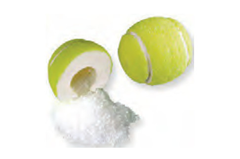 Stora Gula Tennisbollar 1kg /