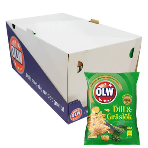 OLW Dill & Gräslök 40g - 20st /