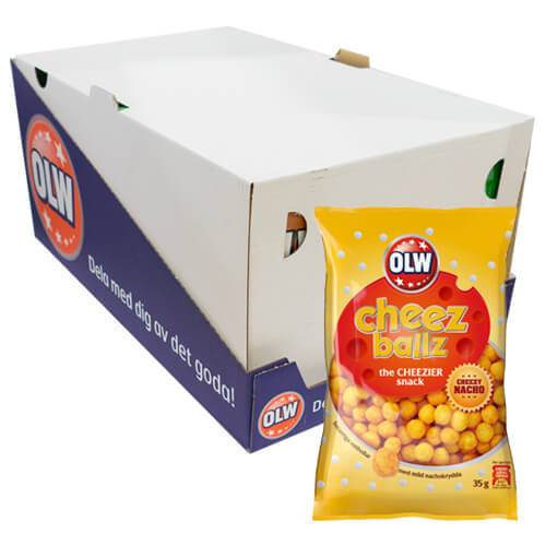 OLW Cheez Balls 20st x 35g /