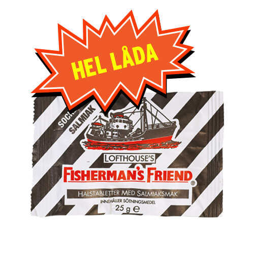 FISHERMAN S/F SALMIAK SVART-VIT - 24 st /