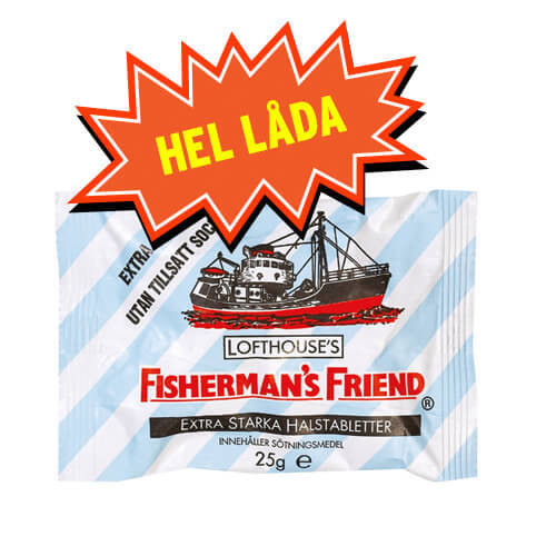 FISHERMAN S/F ORIGINAL BLÅ-VIT - 24 st /